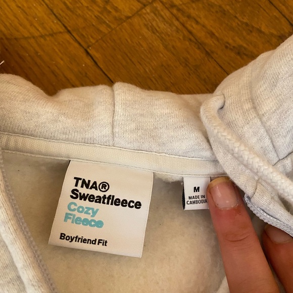 Gray Zip-Up Hoodie - Picture 3 of 4